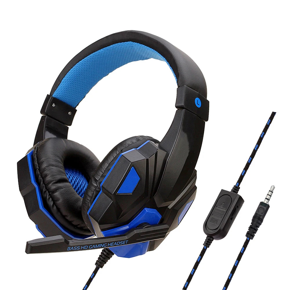 Gaming Headphones 3.5MM Wired PC