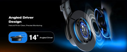NUBWO Studio Headphones Wired