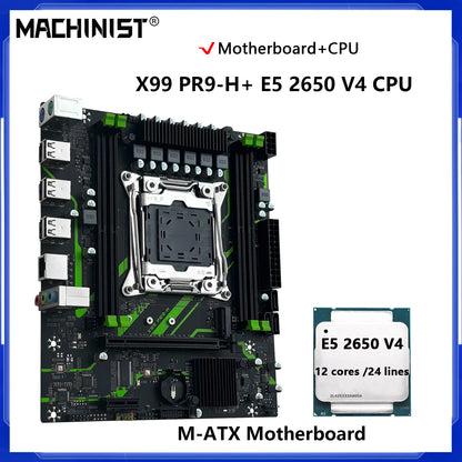MACHINIST X99 Motherboard Kit Setup