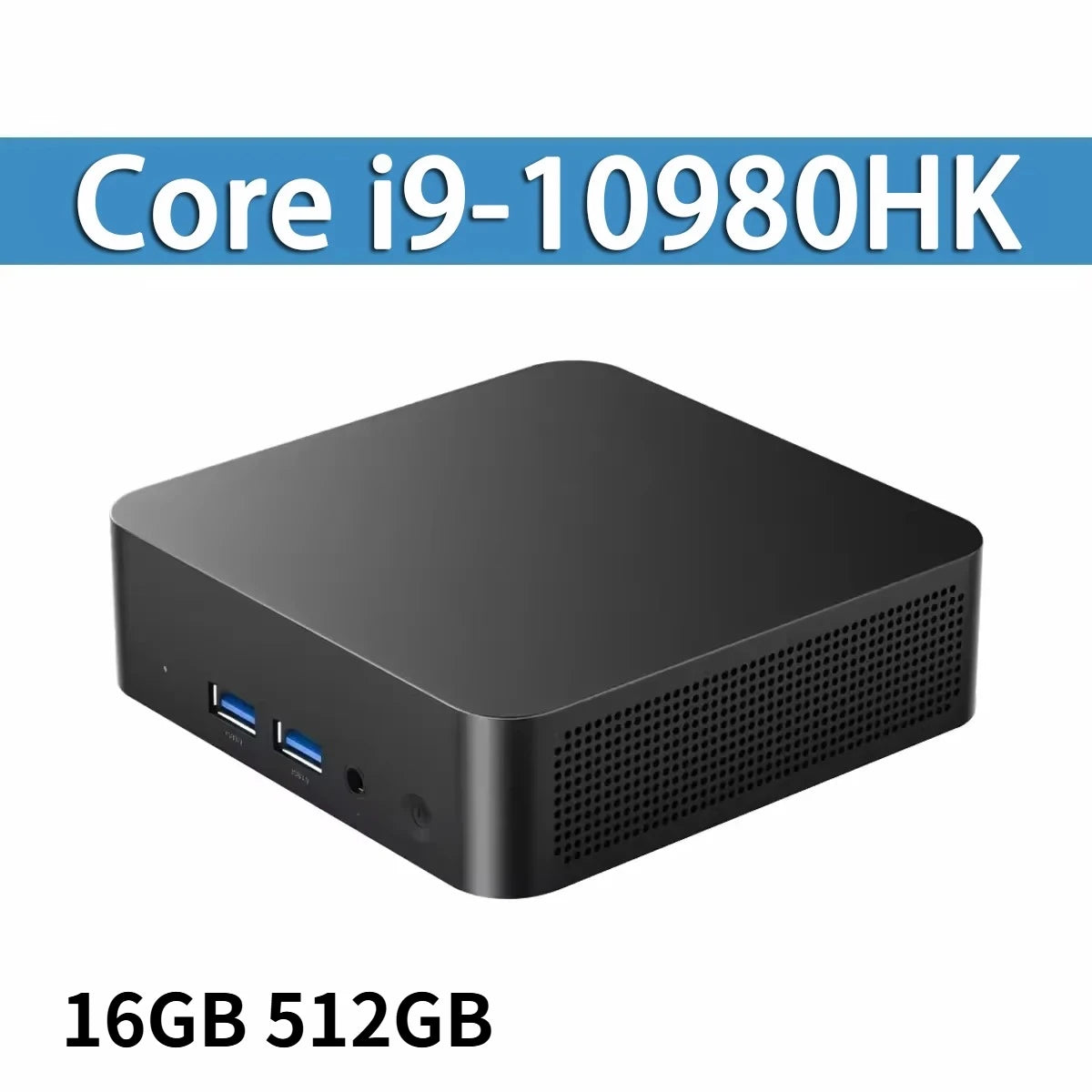 MINI PC Intel Core i9 10980HK Windows 11 Pro 16GB 32GB RAM 2TB SSD WIFI6 BT5.2 4K HD Mini Gaming Office Study Desktop Computer