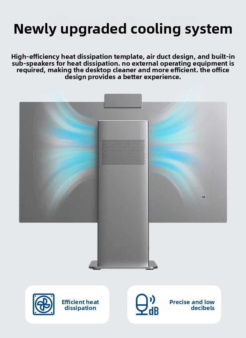 High End Ultra Intel I7 Cpu Thin All in One Computer PC Home Office Game Desktop Computer Full Set for Commercial and Home Use