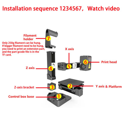 EasyThreed 3D Printer  Entry Level