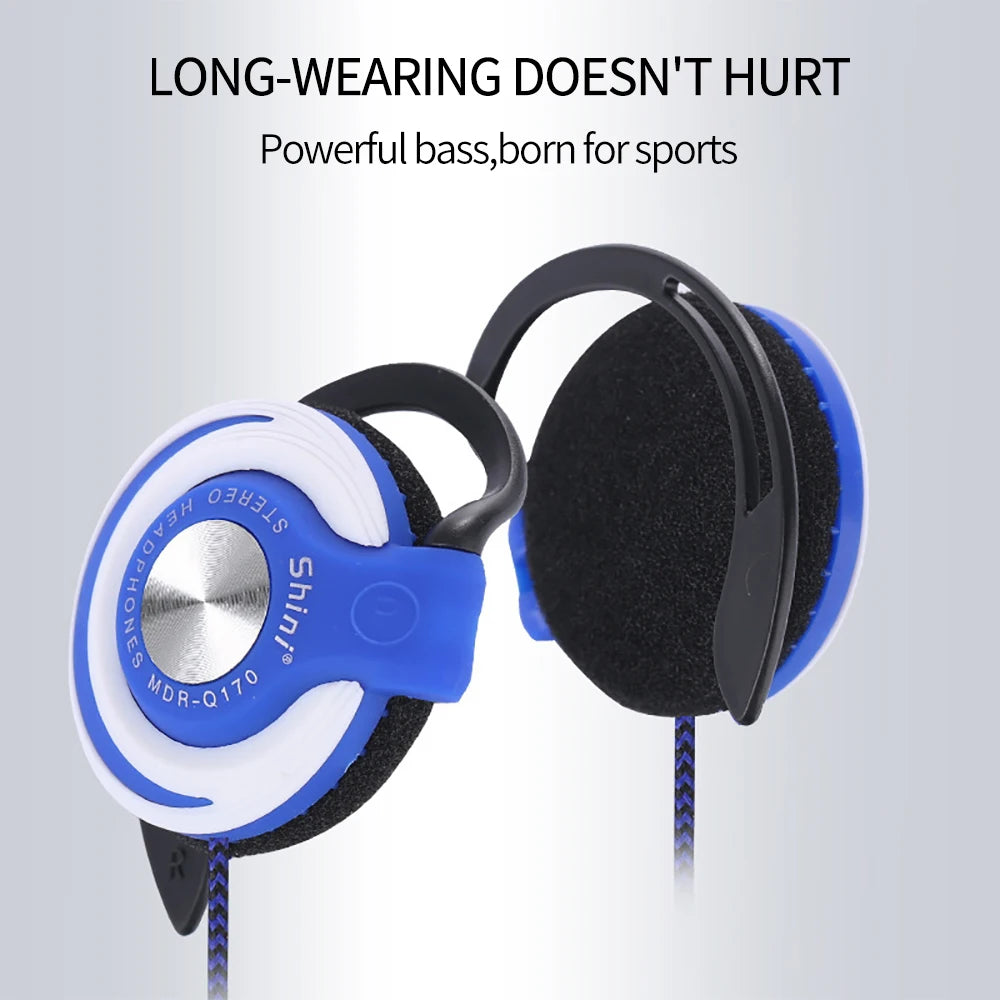3.5mm Wired Headphones HIFI Studio Monitor