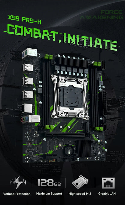 MACHINIST X99 Motherboard Kit Setup