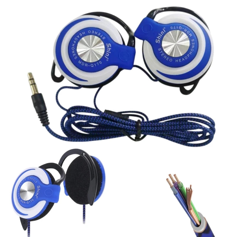 3.5mm Wired Headphones HIFI Studio Monitor
