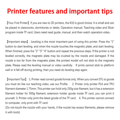 EasyThreed 3D Printer  Entry Level