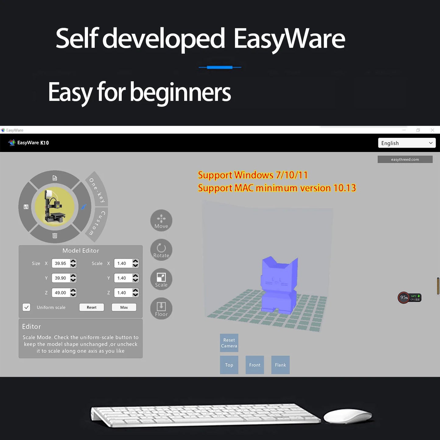 EasyThreed 3D Printer  Entry Level