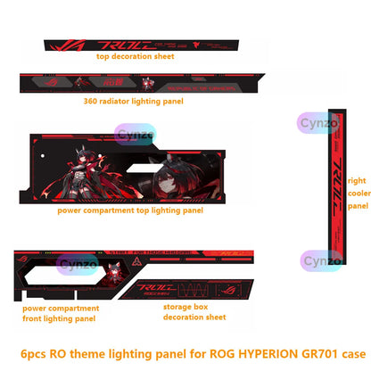 ROG HYPERION GR701 Chassis ARGB Lighting Panel Kit