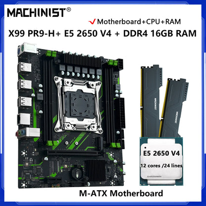 MACHINIST X99 Motherboard Kit Setup
