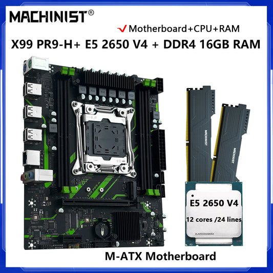MACHINIST X99 Motherboard Kit Setup