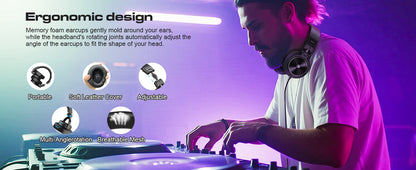Studio Headphones DJ Headphones