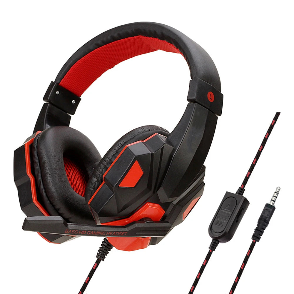 Gaming Headphones 3.5MM Wired PC