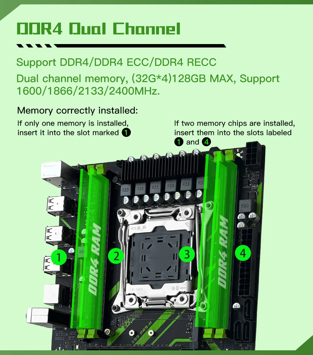 MACHINIST X99 Motherboard Kit Setup