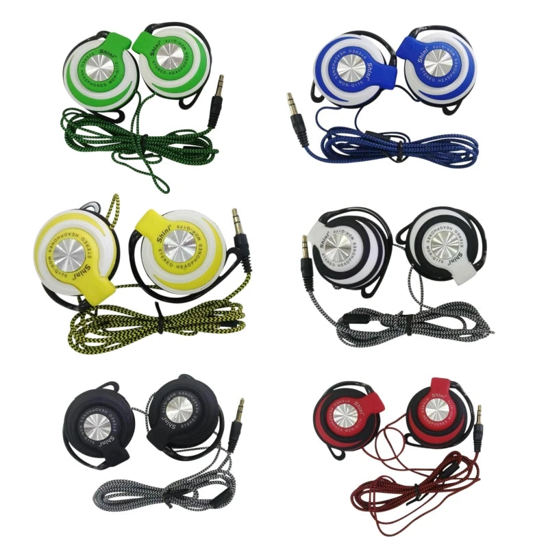 3.5mm Wired Headphones HIFI Studio Monitor
