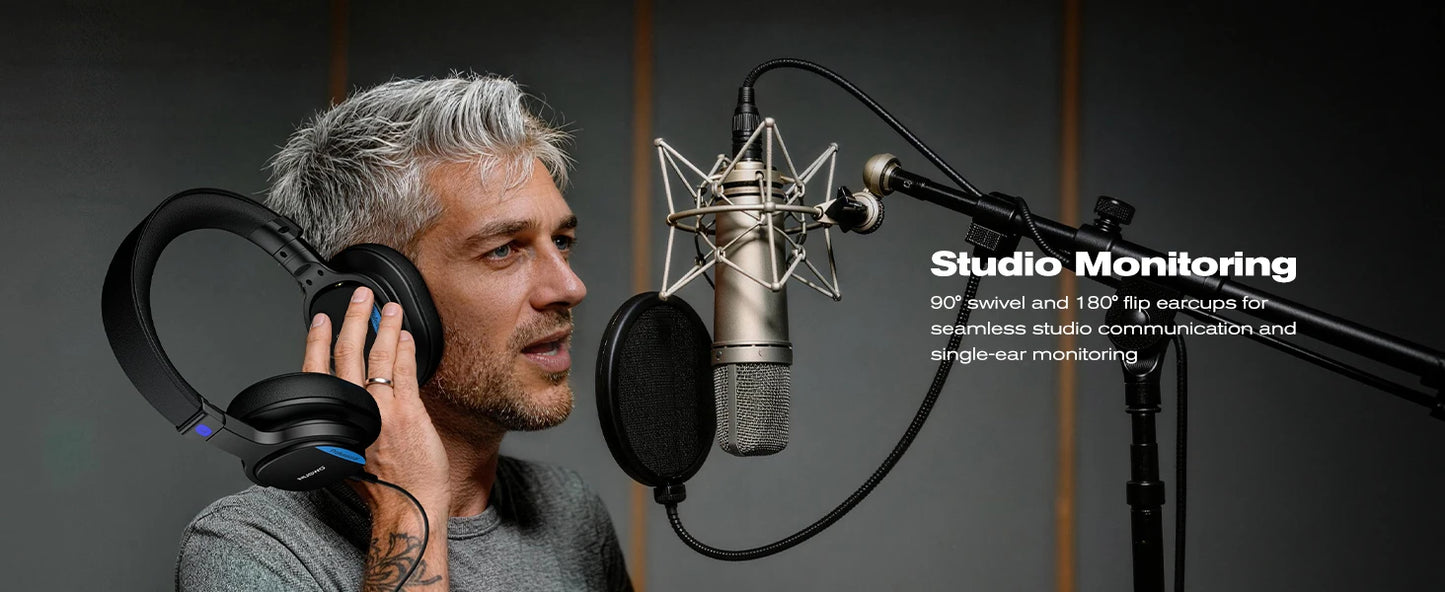NUBWO Studio Headphones Wired