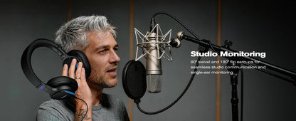 NUBWO Studio Headphones Wired