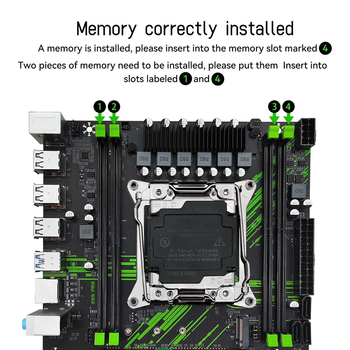 MACHINIST X99 Motherboard Kit Setup