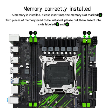 MACHINIST X99 Motherboard Kit Setup